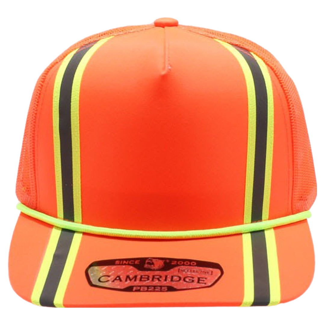 PB225R 5 Panel Neon Reflective Rope Trucker - PITBULL TDC