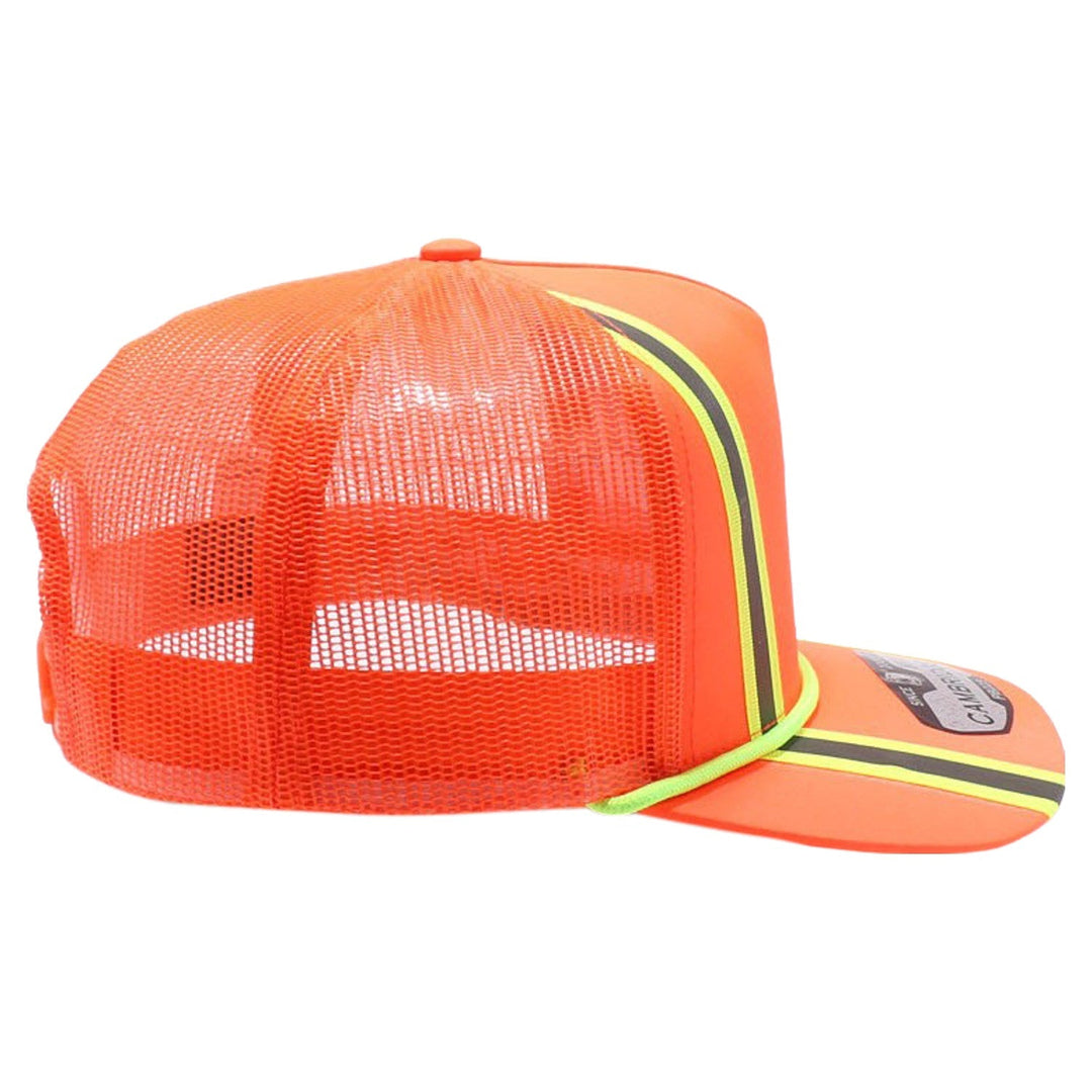 PB225R 5 Panel Neon Reflective Rope Trucker - PITBULL TDC
