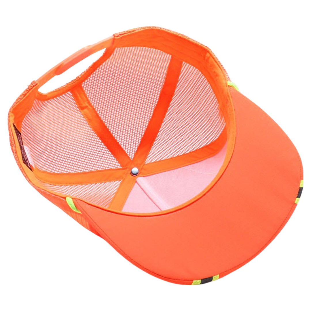 PB225R 5 Panel Neon Reflective Rope Trucker - PITBULL TDC