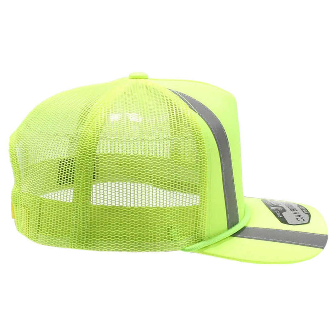 PB225R 5 Panel Neon Reflective Rope Trucker - PITBULL TDC