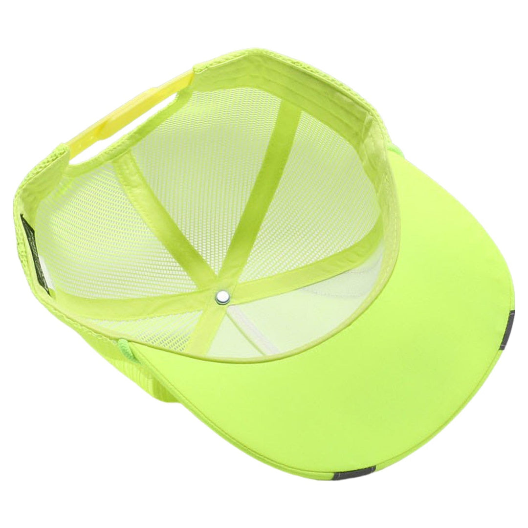 PB225R 5 Panel Neon Reflective Rope Trucker - PITBULL TDC