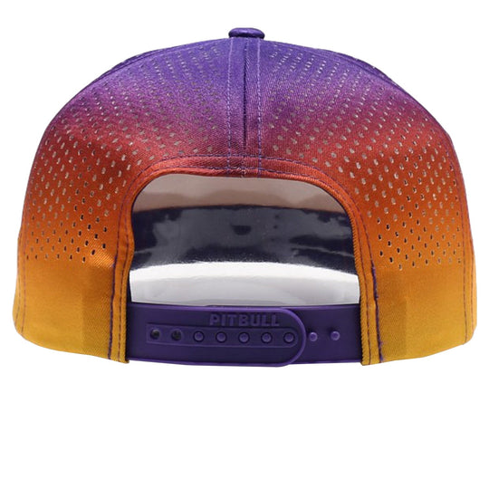 PB303GR Five Panel No Rope Gradation Perforated [Purple/Gold]