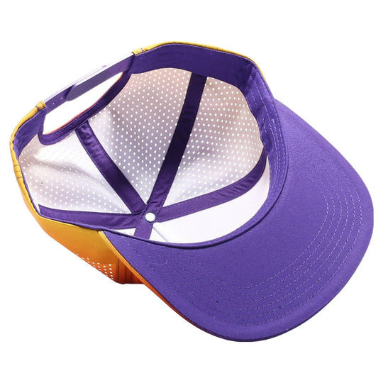 PB303GR Five Panel No Rope Gradation Perforated [Purple/Gold]