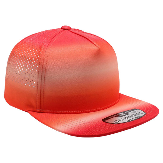 PB303GR Five Panel No Rope Gradation Perforated [Red]
