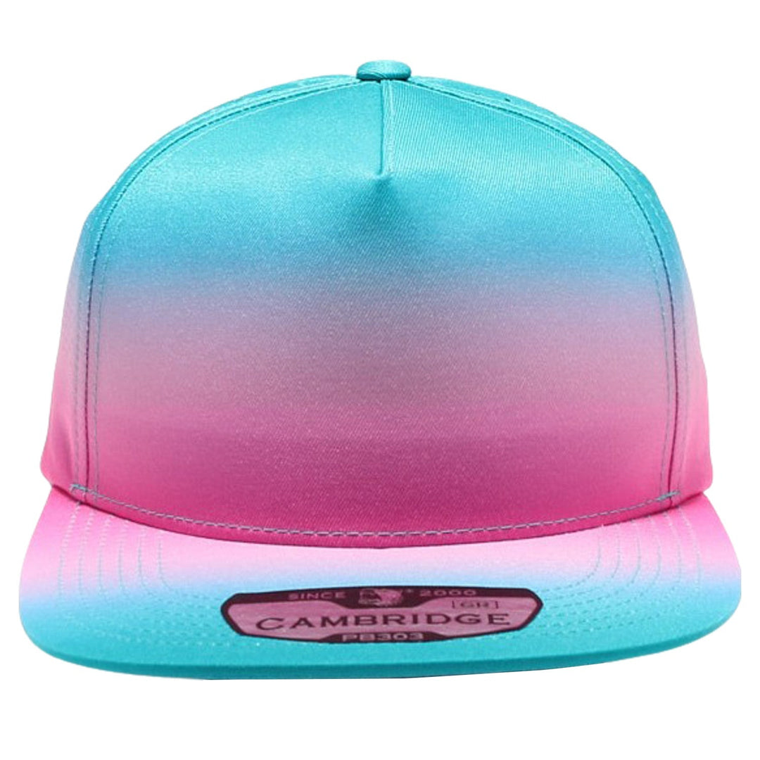 PB303GR Five Panel No Rope Gradation Perforated [Mint/Pink]