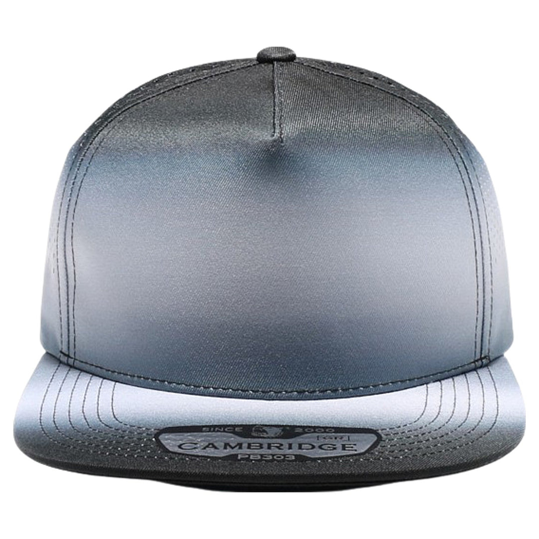 PB303GR Five Panel No Rope Gradation Perforated [Black]