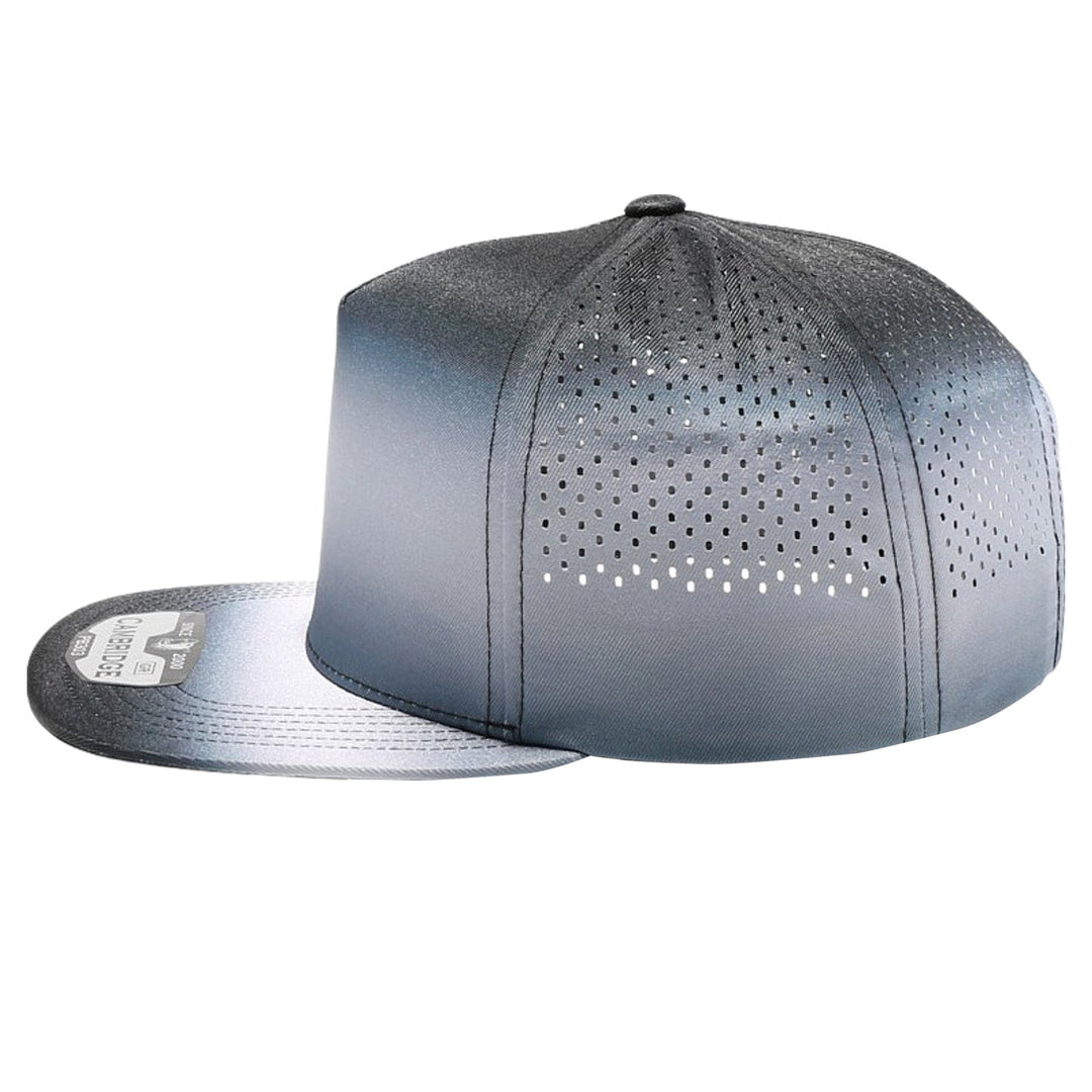 PB303GR Five Panel No Rope Gradation Perforated [Black]