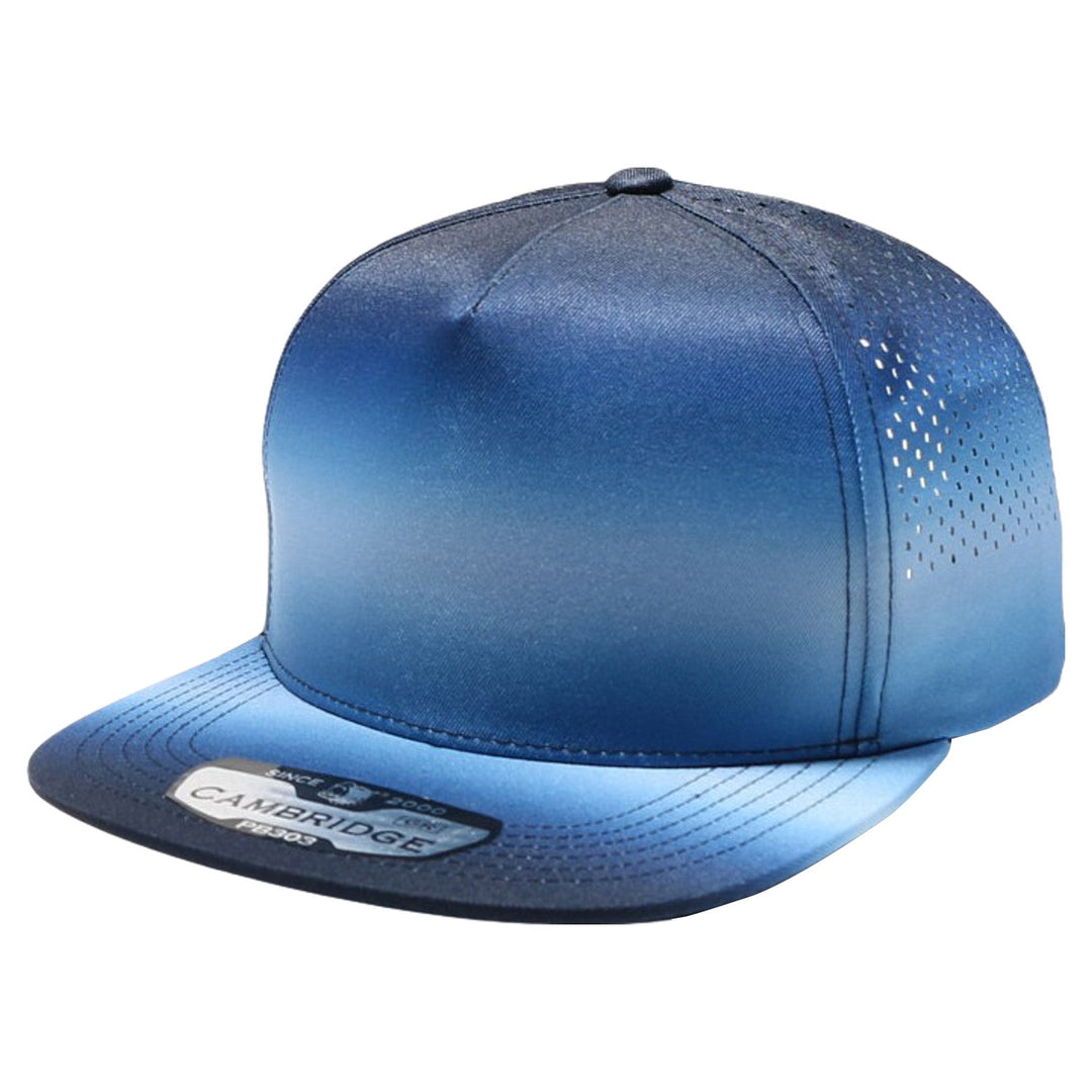PB303GR Five Panel No Rope Gradation Perforated [Navy]