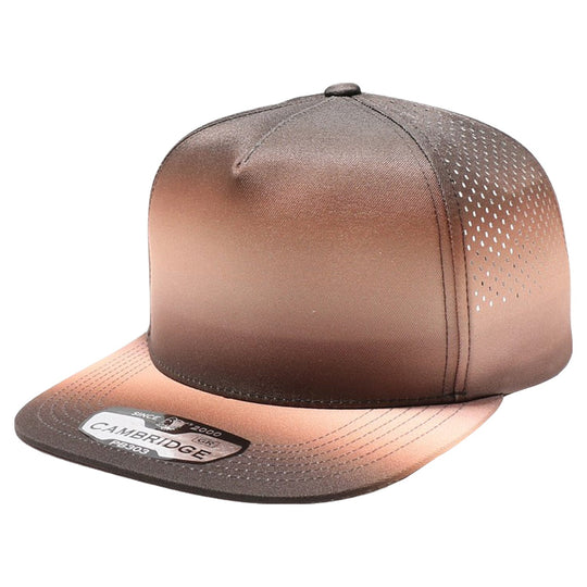PB303GR Five Panel No Rope Gradation Perforated [Brown]