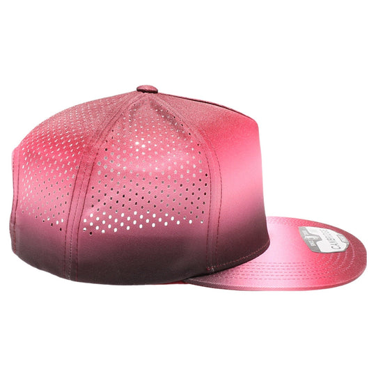 PB303GR Five Panel No Rope Gradation Perforated [Burgundy]