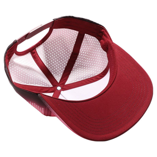 PB303GR Five Panel No Rope Gradation Perforated [Burgundy]