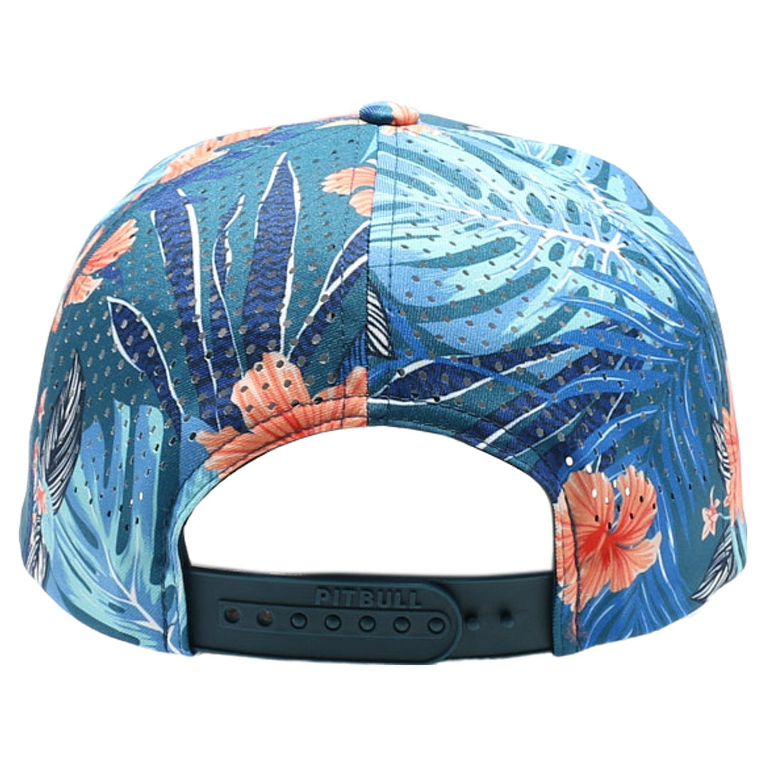 PB311F Five Panel Flower Perforated [Teal]