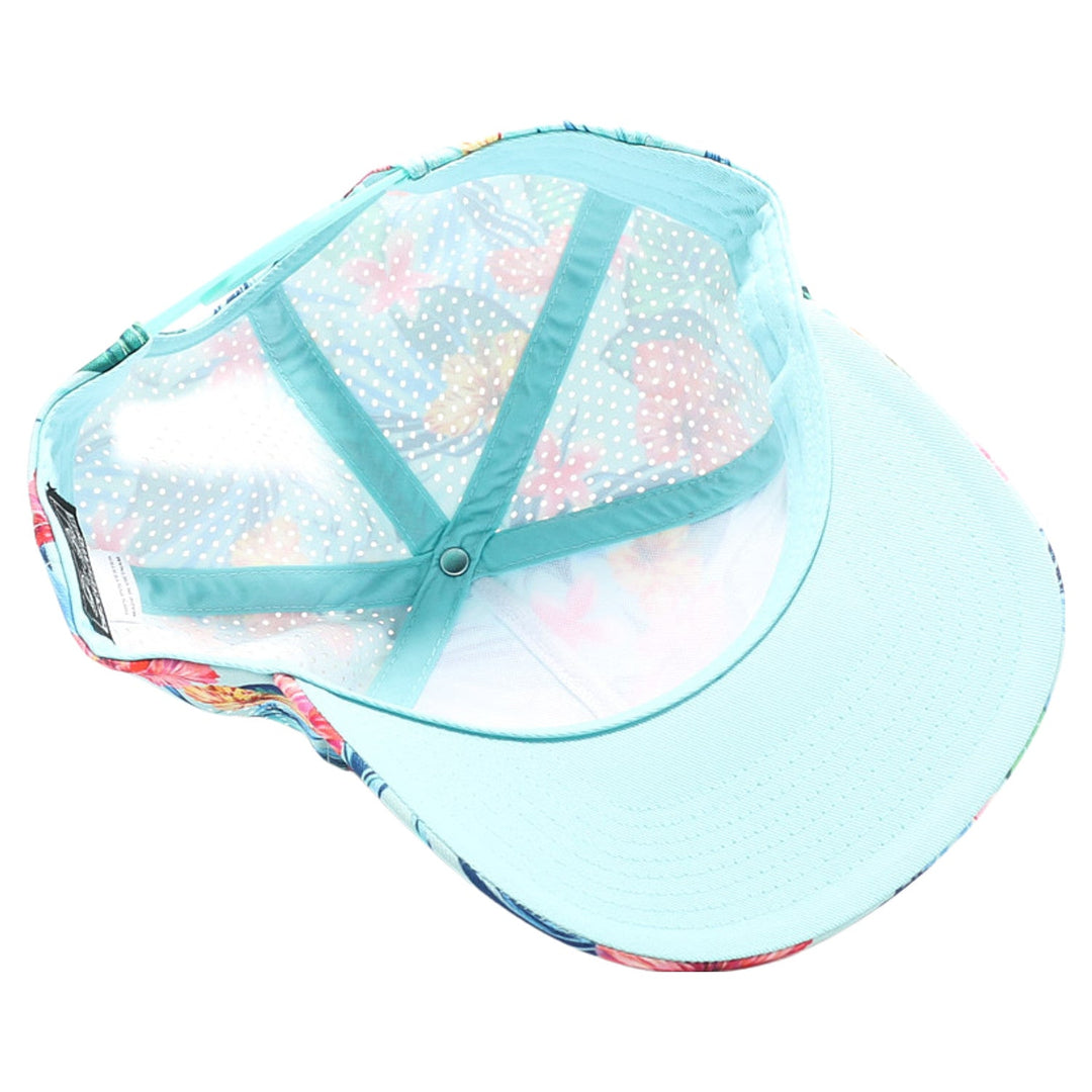 PB311F Five Panel Flower Perforated [Mint]