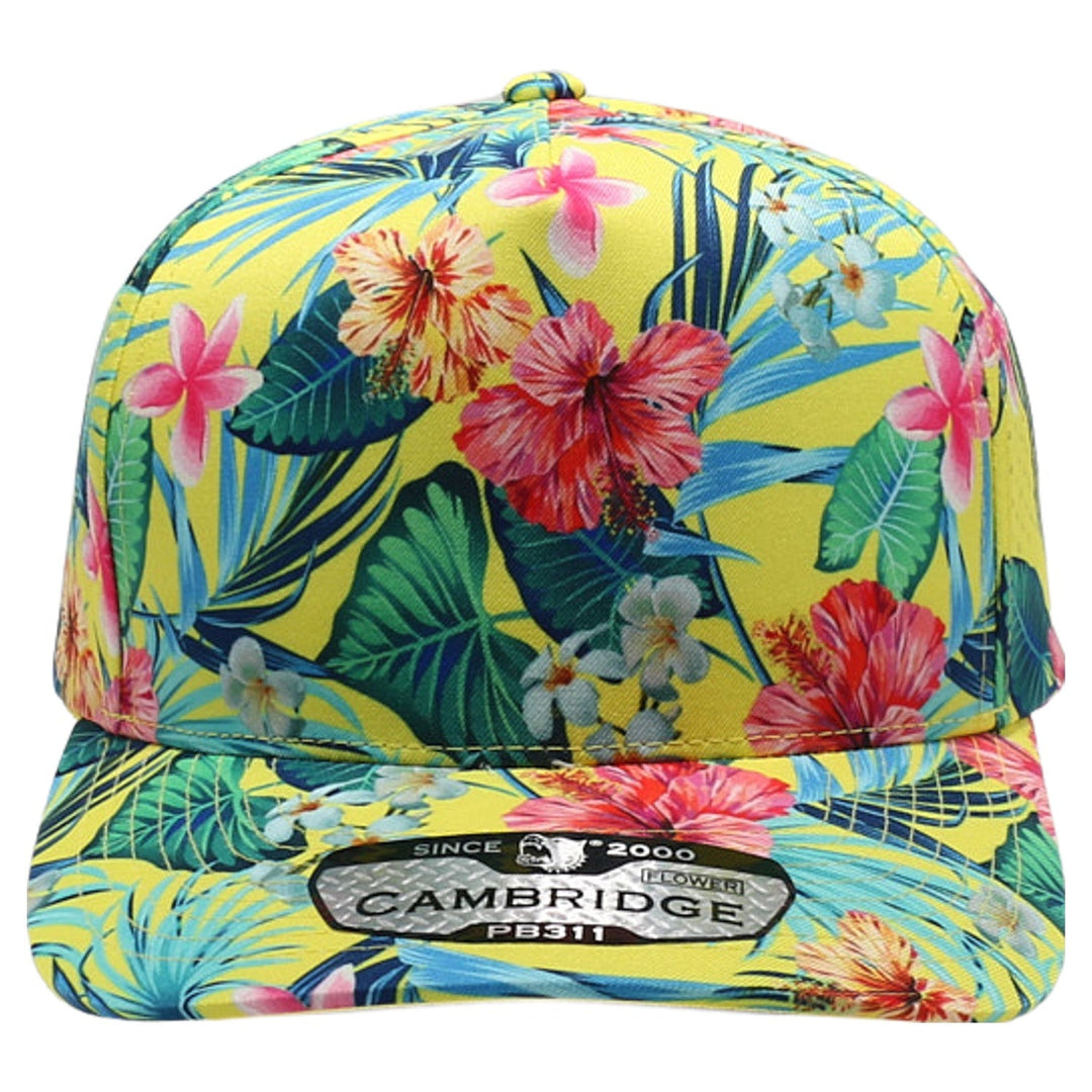 PB311F Five Panel Flower Perforated [Yellow]