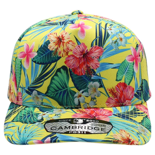 PB311F Five Panel Flower Perforated [Yellow]