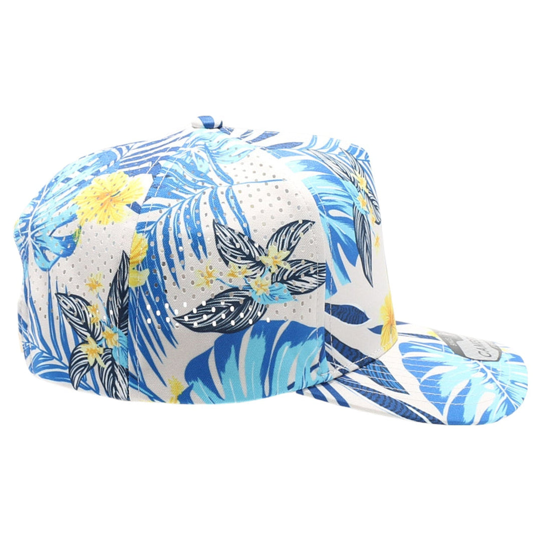PB311F Five Panel Flower Perforated [Cream]