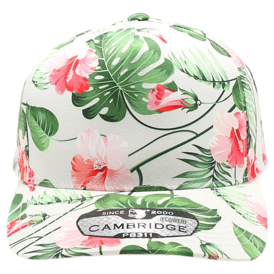 PB311F Five Panel Flower Perforated [Ivory]