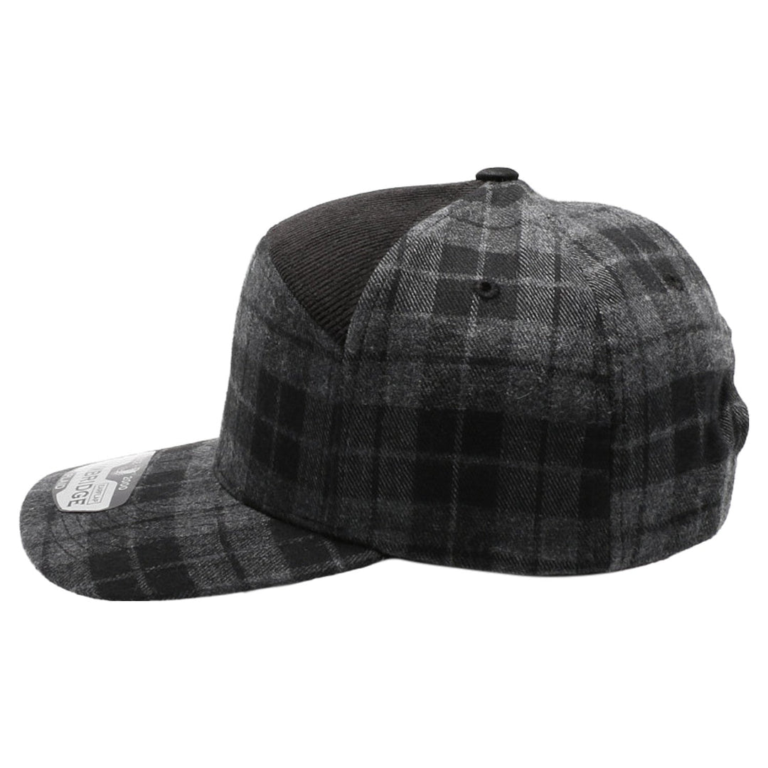 Plaid Camper Ear Flap [D.Gray/Black]