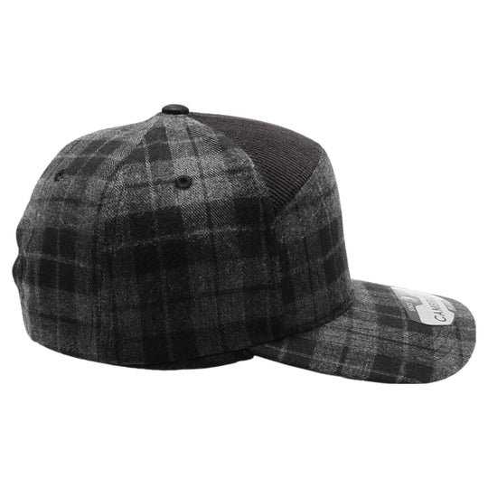 Plaid Camper Ear Flap [D.Gray/Black]