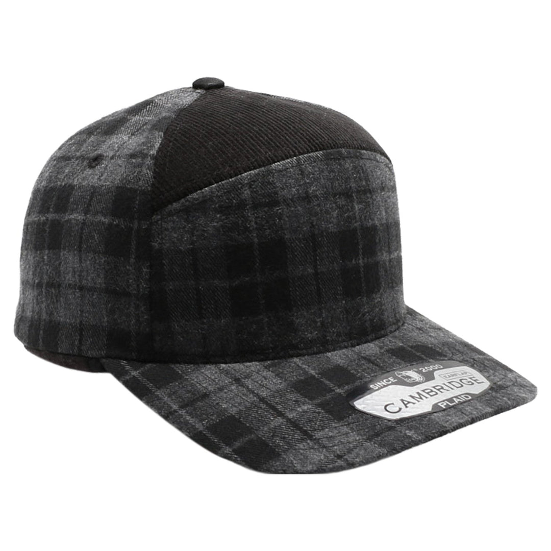 Plaid Camper Ear Flap [D.Gray/Black]