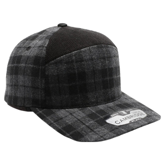 Plaid Camper Ear Flap [D.Gray/Black]