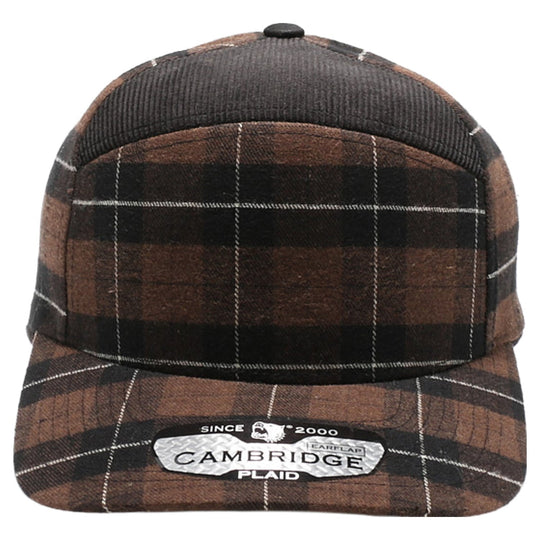 Plaid Camper Ear Flap [Brown/Black]