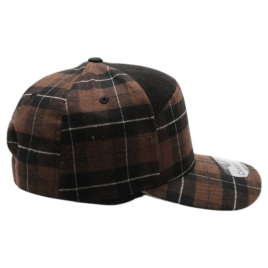 Plaid Camper Ear Flap [Brown/Black]