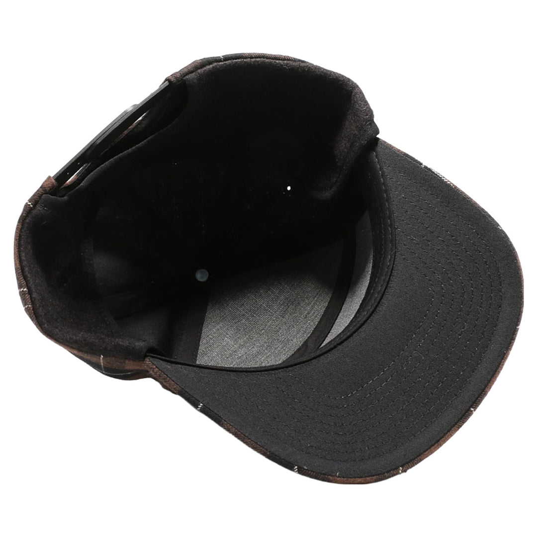 Plaid Camper Ear Flap [Brown/Black]