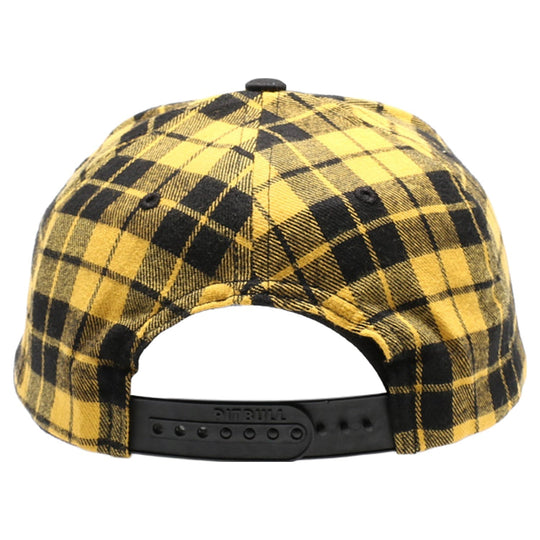 Plaid Camper Ear Flap [Yellow/Black]