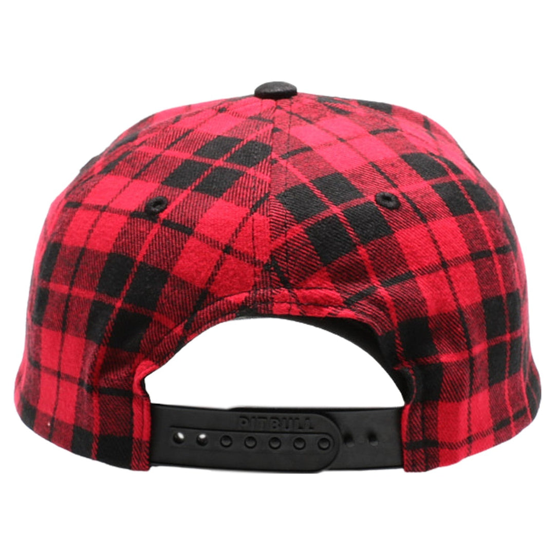 Plaid Camper Ear Flap [Red/Black]