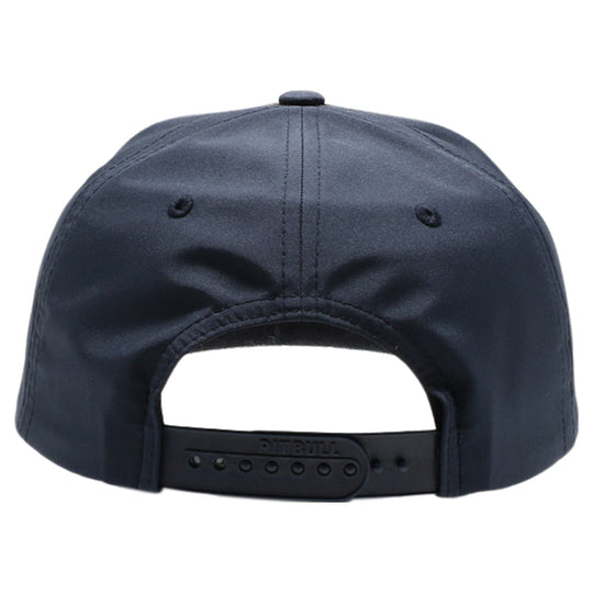 Quilt Camper Ear Flap [Navy/Brown]