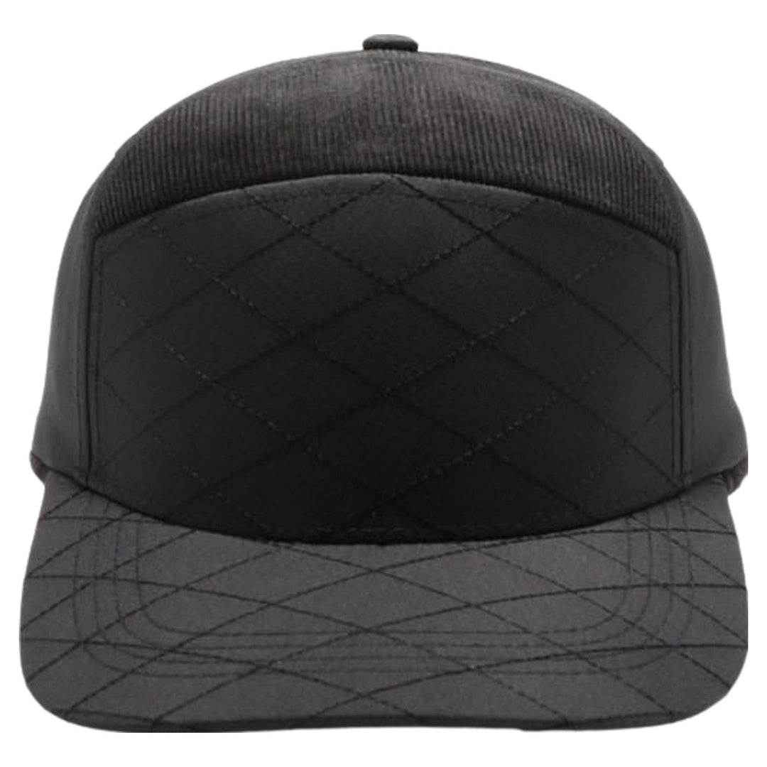 Quilt Camper Ear Flap [Black]