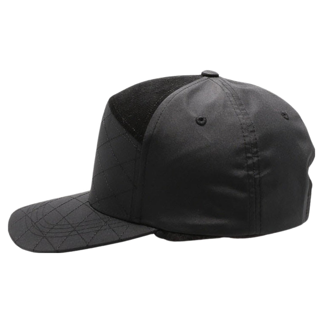 Quilt Camper Ear Flap [Black]