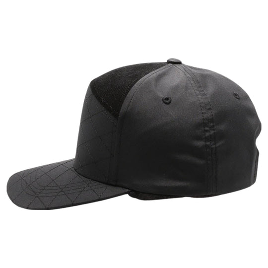 Quilt Camper Ear Flap [Black]