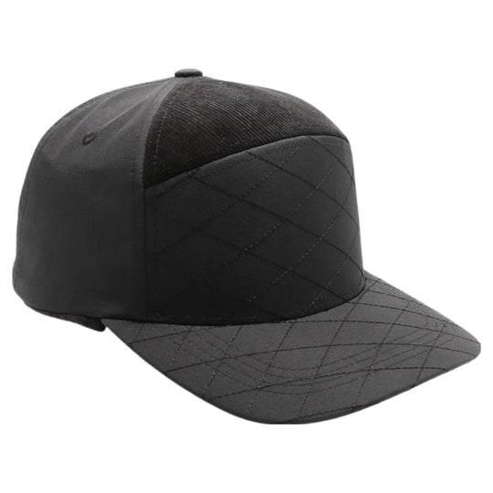 Quilt Camper Ear Flap [Black]