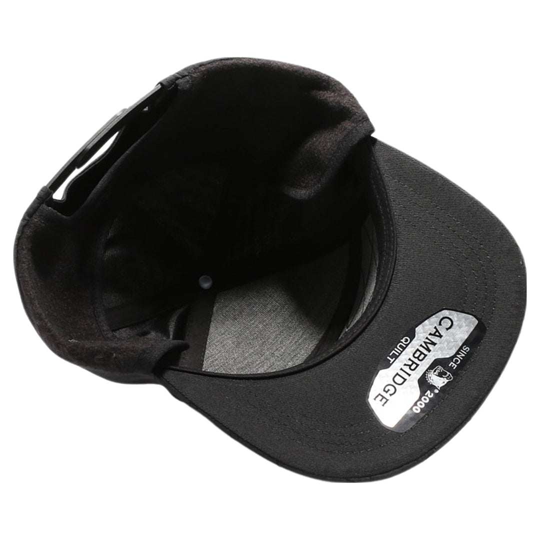 Quilt Camper Ear Flap [Black]