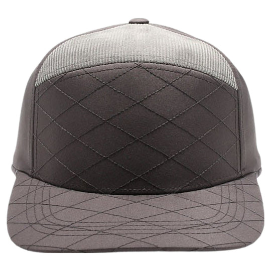 Quilt Camper Ear Flap [Charcoal/D.Gray]