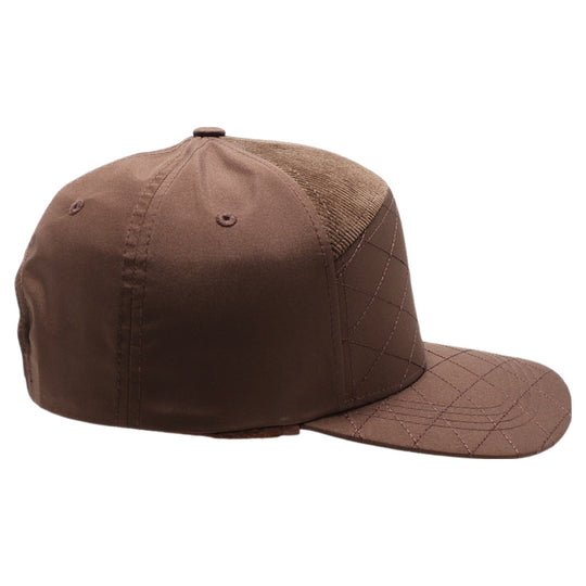 Quilt Camper Ear Flap [Brown]