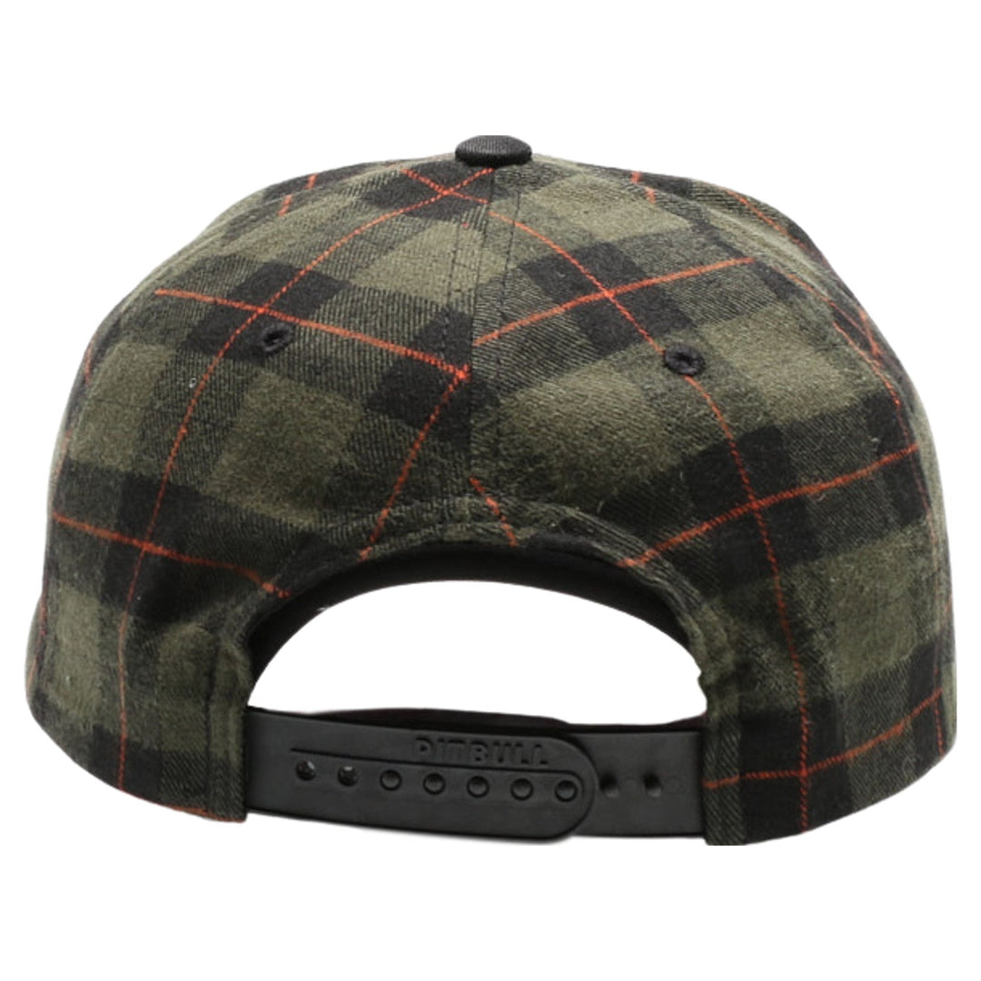 Plaid Camper Ear Flap [Olive/Black]