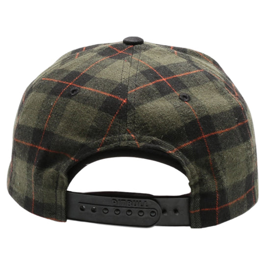 Plaid Camper Ear Flap [Olive/Black]