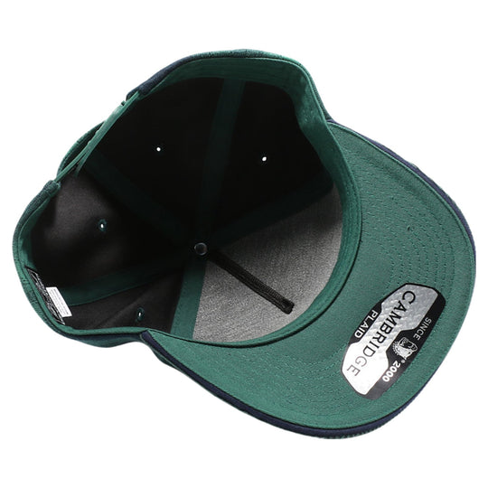 5 Panel Plaid Sandwich Visor [D.Green]