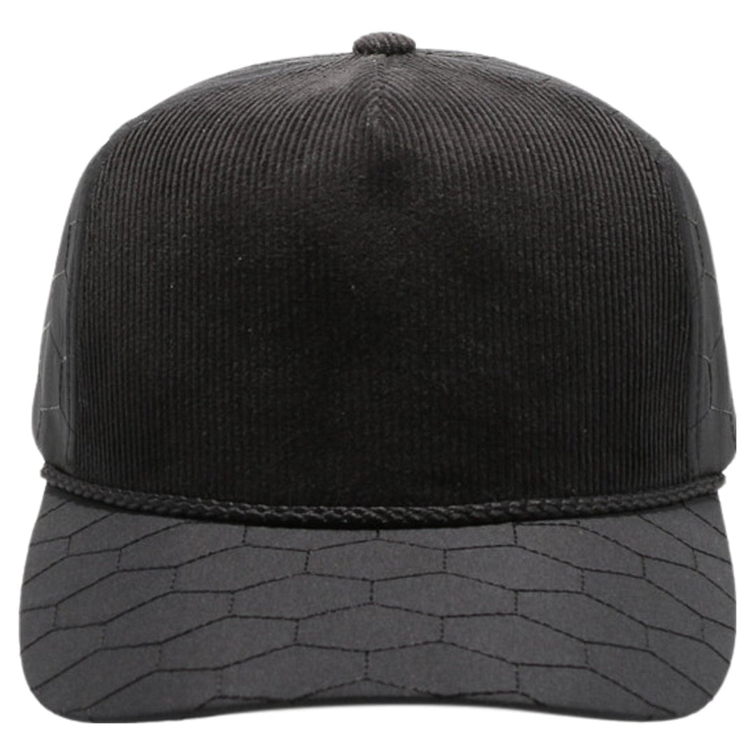 5 Panel Polygon Quilt High Frame with Rope [Black]