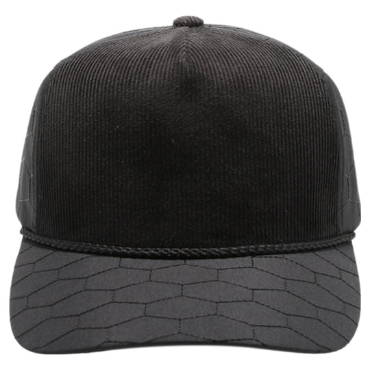 5 Panel Polygon Quilt High Frame with Rope [Black]