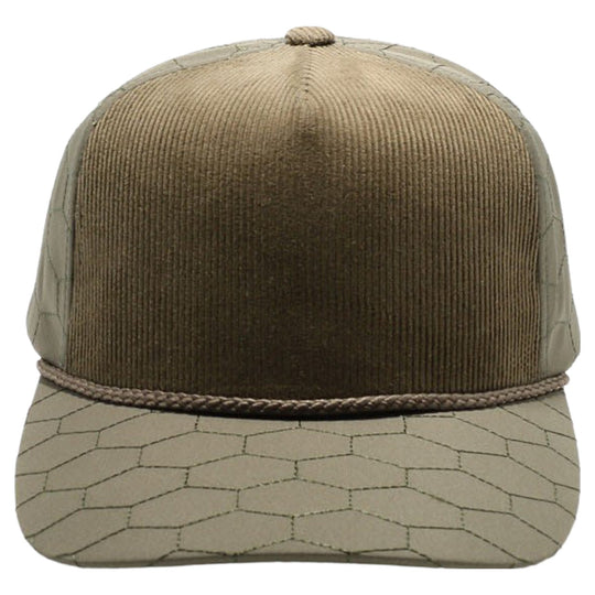 5 Panel Polygon Quilt High Frame with Rope [Olive]