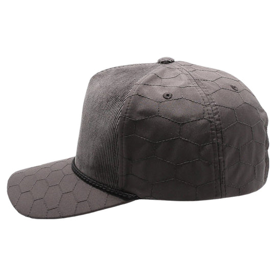 5 Panel Polygon Quilt High Frame with Rope [D.Gray]