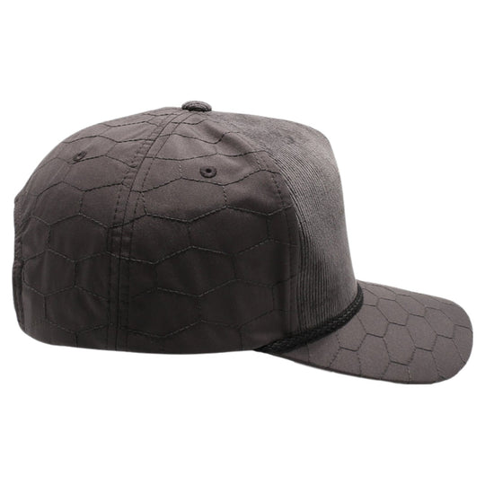 5 Panel Polygon Quilt High Frame with Rope [D.Gray]