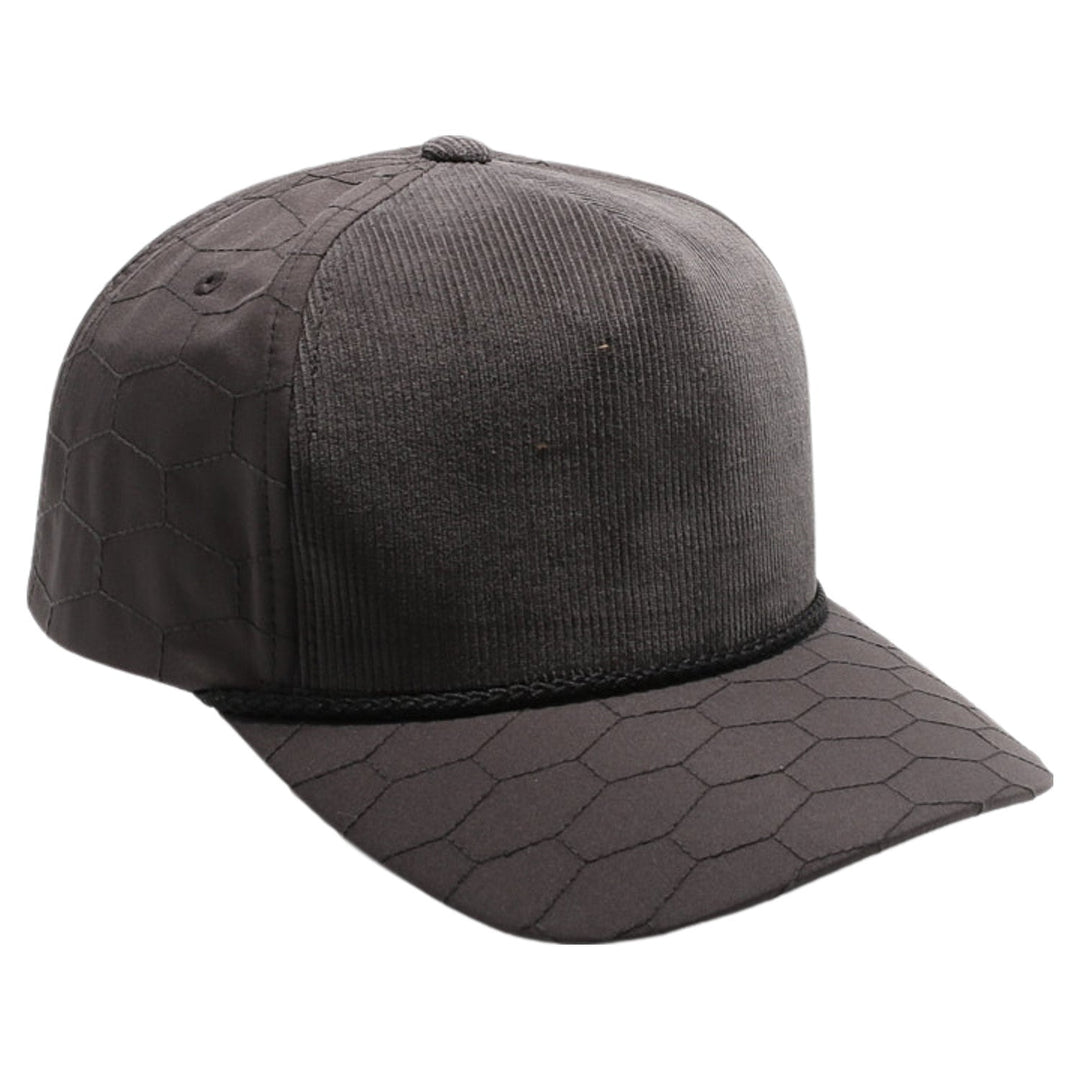 5 Panel Polygon Quilt High Frame with Rope [D.Gray]