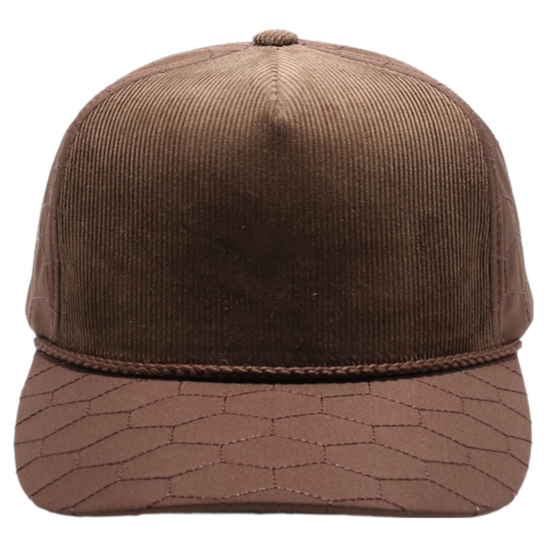 5 Panel Polygon Quilt High Frame with Rope [Brown]