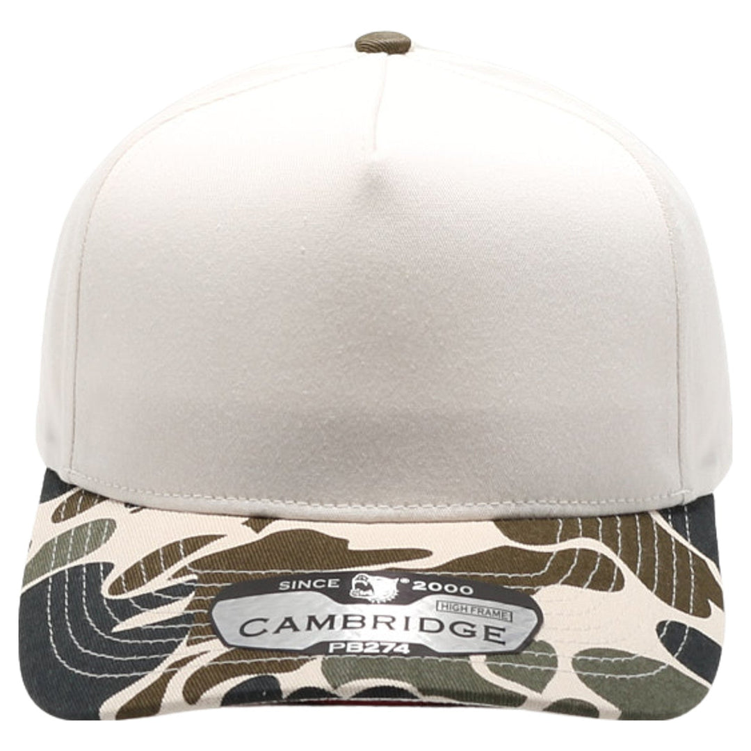 PB274C Five Panel High Frame Camo [Cream]