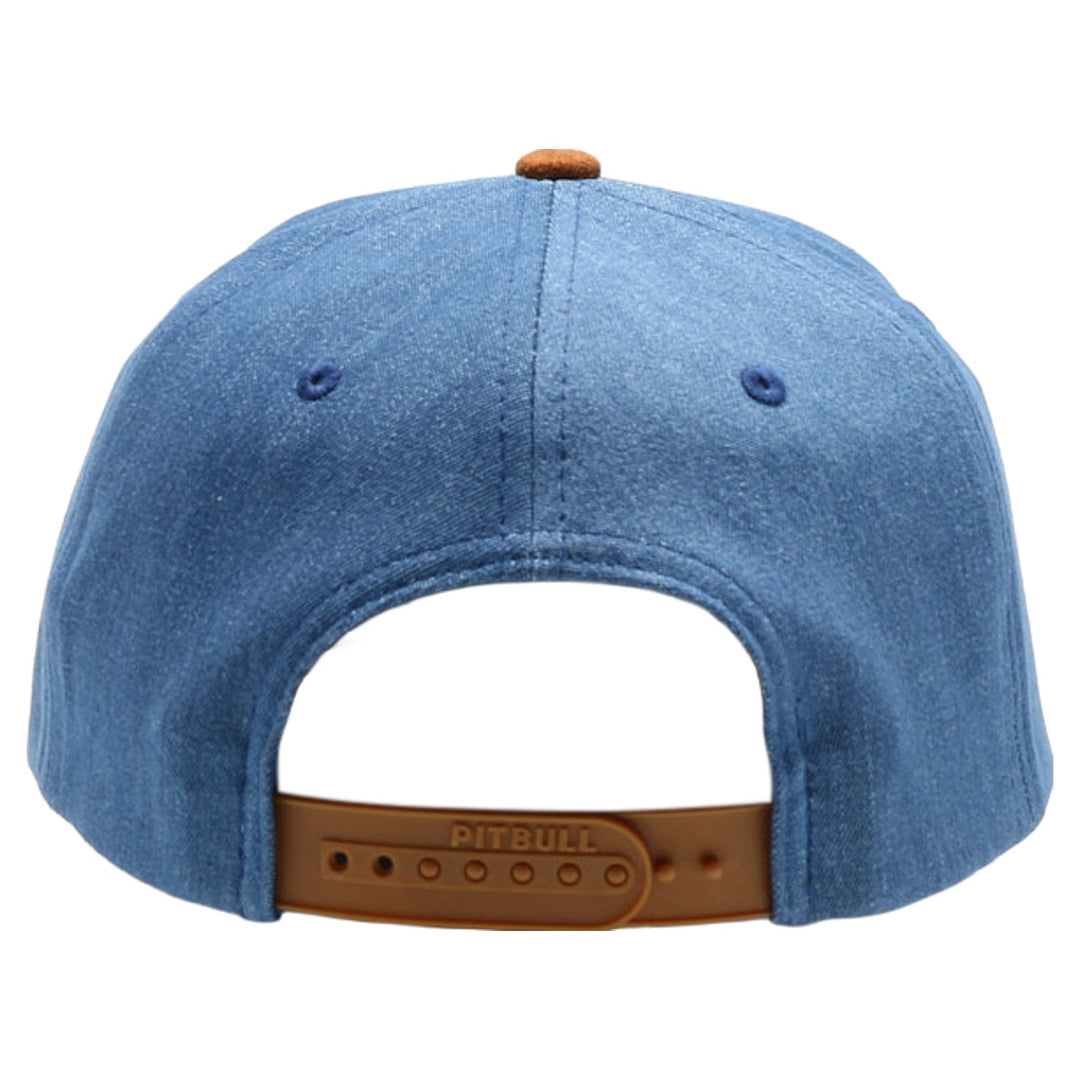 Denim Suede Visor Camper [Light Denim/Tan]